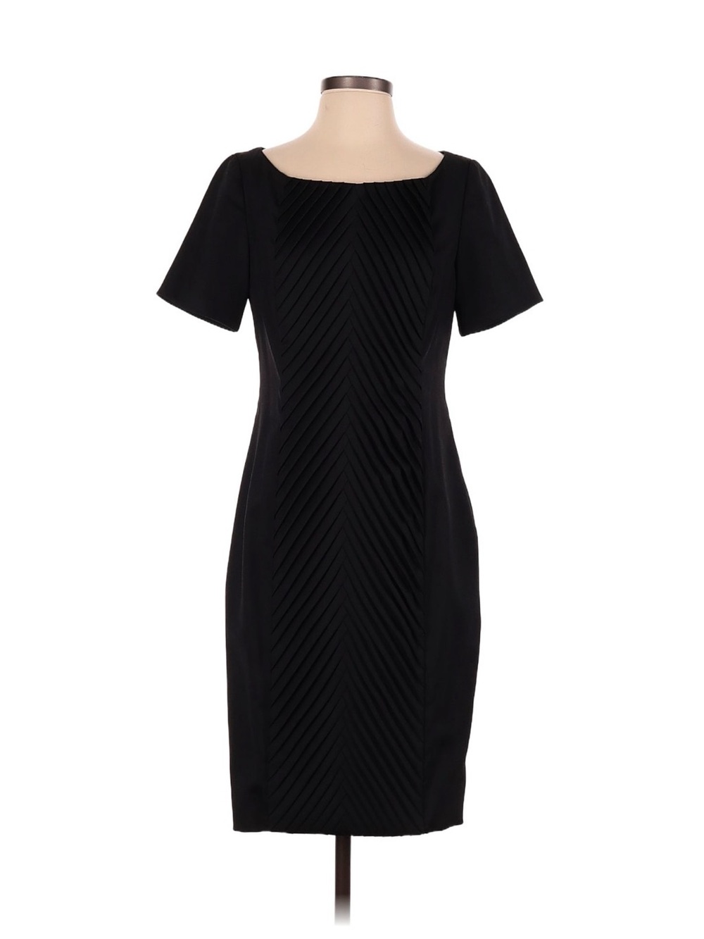 Carolina Herrera Black Sheath Dress